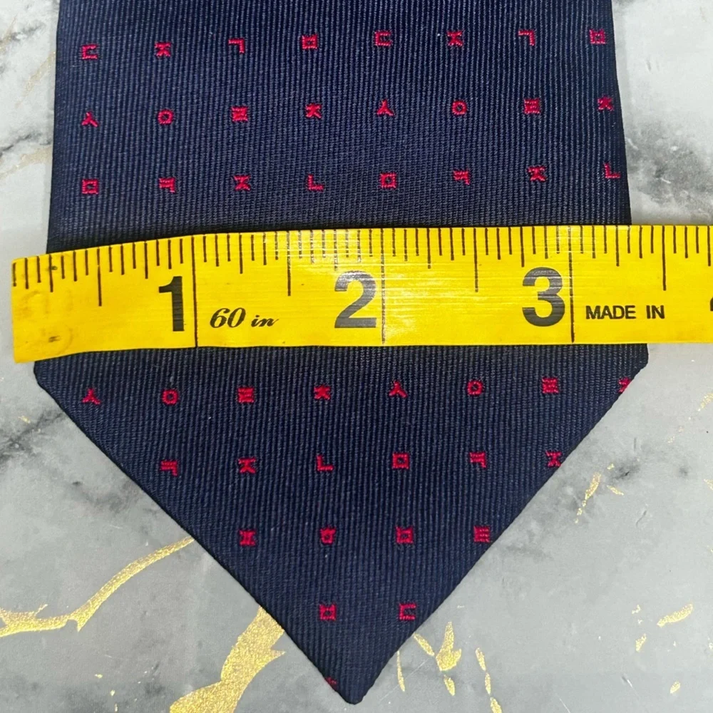 Men’s Lee Geo Maan Silk Tir grenadine pattern Korea Institute Science Technology